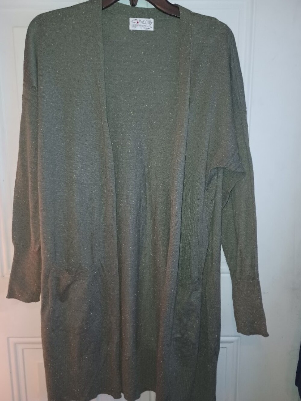 Women's Poof Apparel Cardigan Sweater
